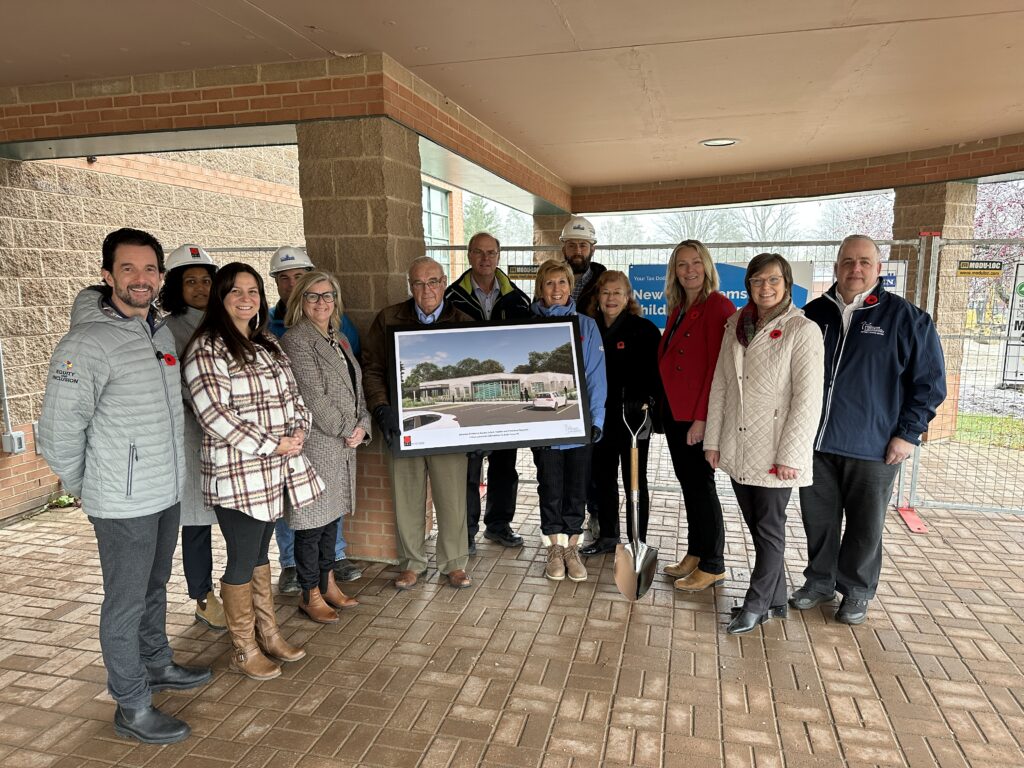 Scott Young Public School sod turning celebration