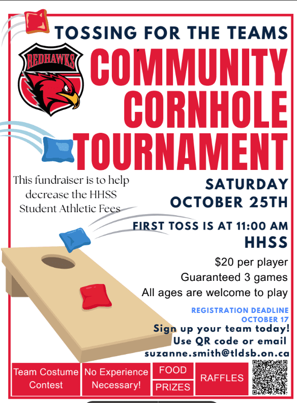 Cornhole Tournament poster